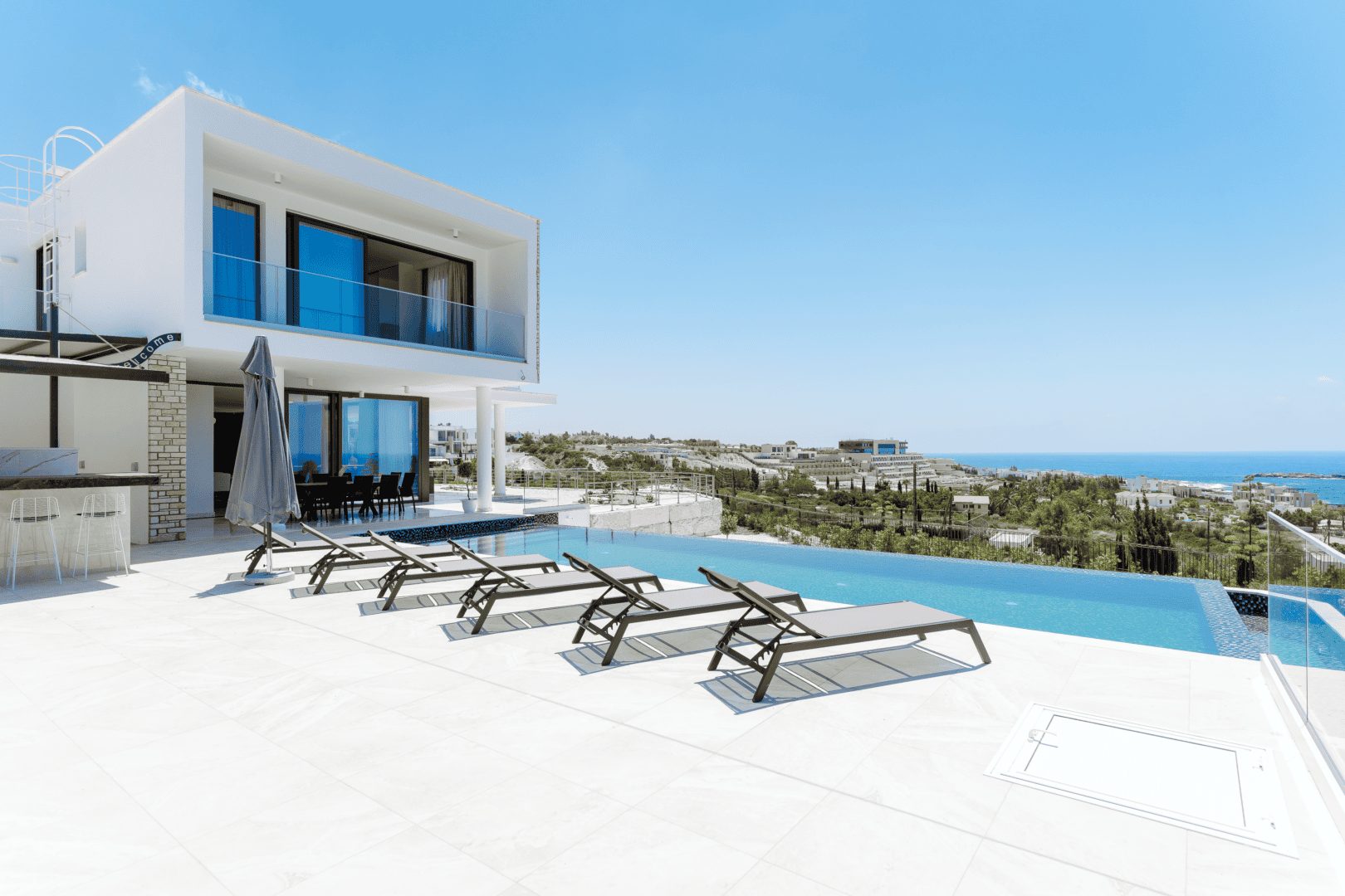 Seafront Villa, Cap St Georges